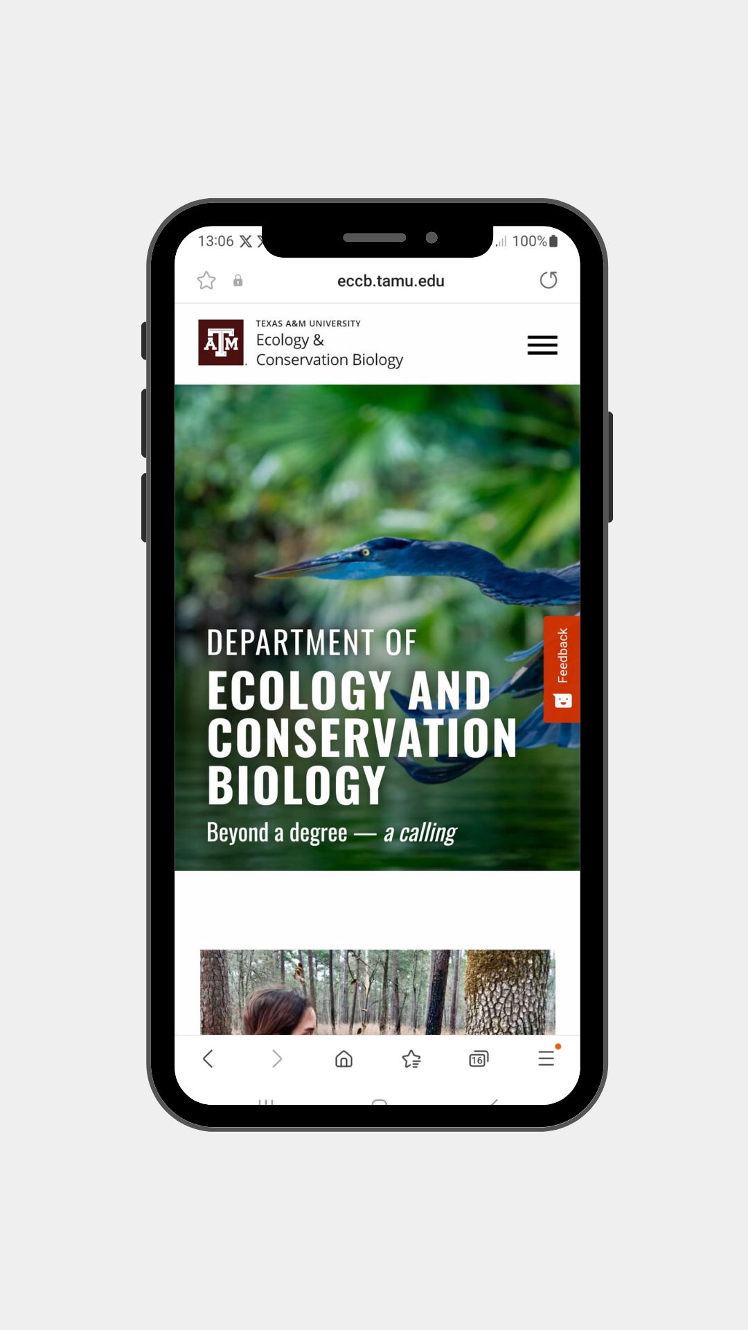 Department of Ecology and Conservation Biology