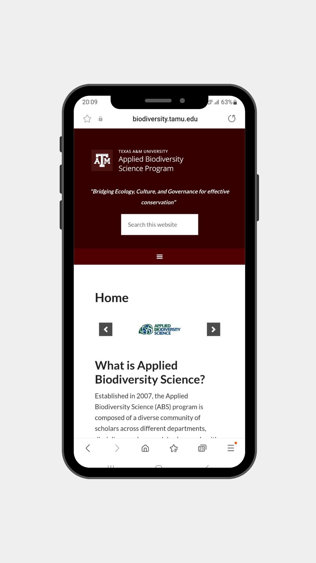 Applied Biodiversity Science