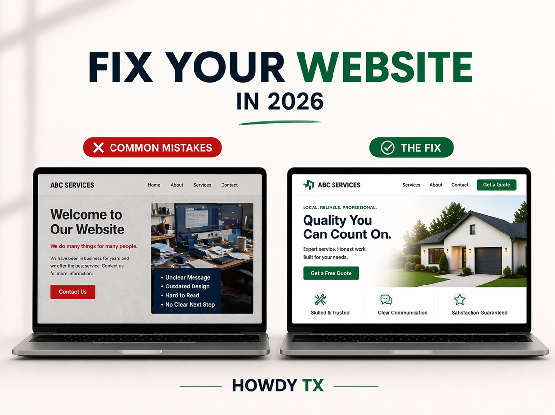Why Small Business Websites Fail (And How to Fix Them in 2026)
